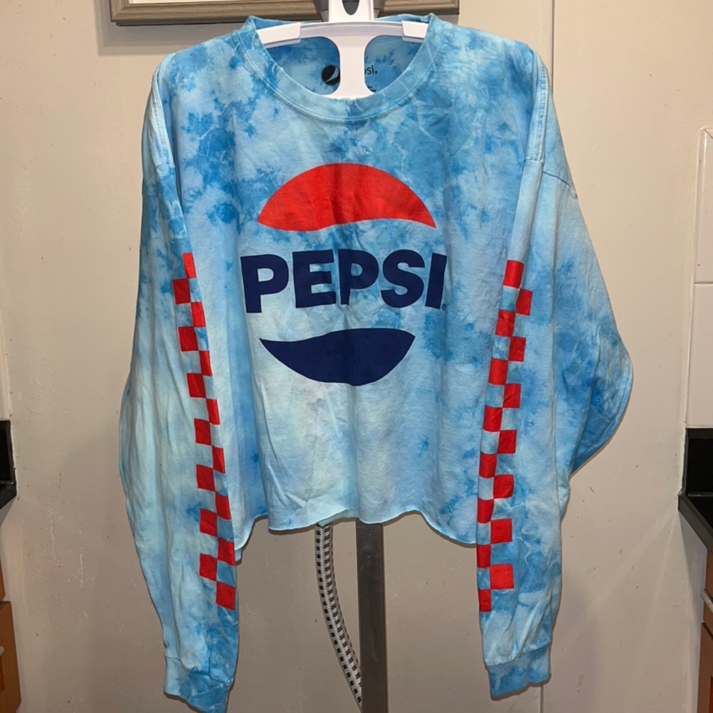 Pepsi Crop Top- Size XL